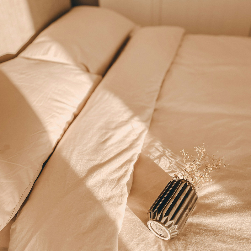 Bộ đồ giường nhuộm sợi nhỏ 100% Polyester