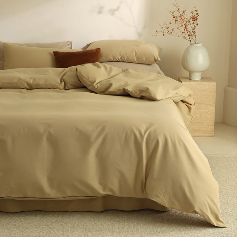 Bộ đồ giường nhuộm sợi nhỏ 100% Polyester