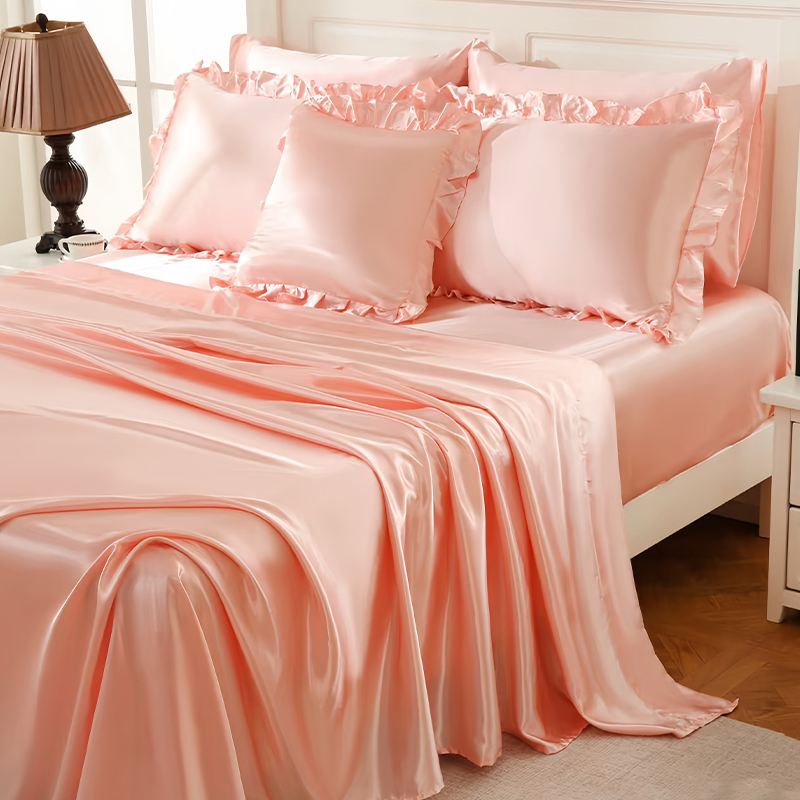 Bộ chăn ga gối satin