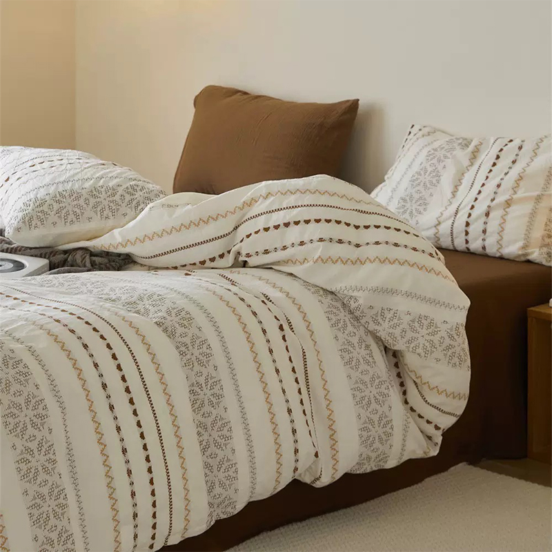 Bộ đồ giường in sợi nhỏ 100% Polyester siêu mềm