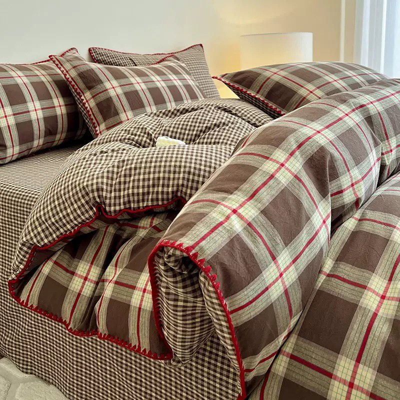 Bộ đồ giường in sợi nhỏ 100% Polyester siêu mềm