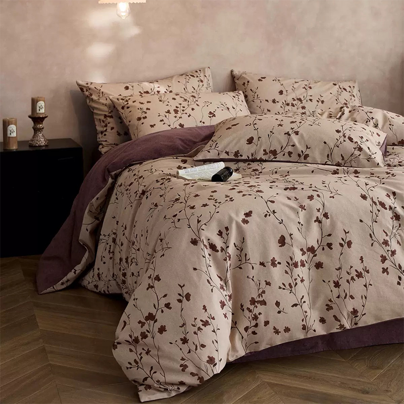 Bộ đồ giường in sợi nhỏ 100% Polyester siêu mềm