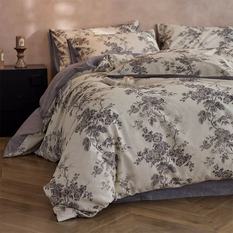 Bộ đồ giường in sợi nhỏ 100% Polyester siêu mềm