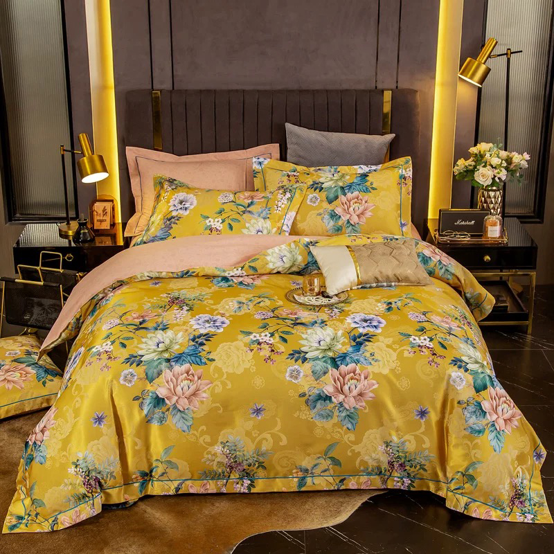 Bộ đồ giường in sợi nhỏ 100% Polyester siêu mềm