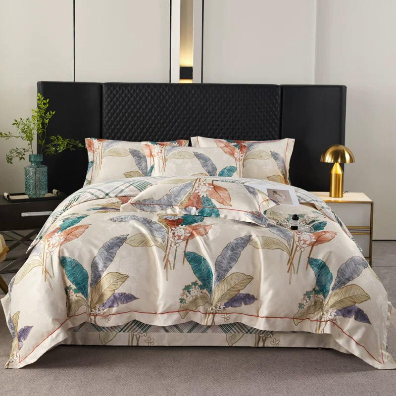 Bộ đồ giường in sợi nhỏ 100% Polyester siêu mềm