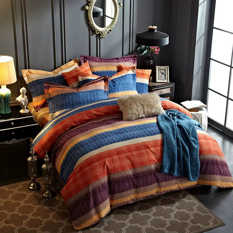 Bộ đồ giường in sợi nhỏ 100% Polyester siêu mềm